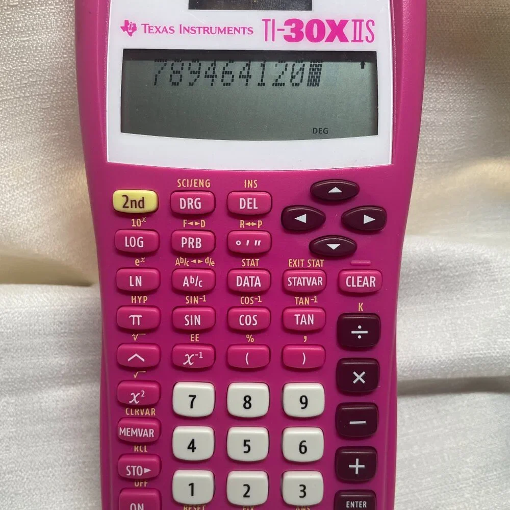 MIS7006- Pink TI‑30XIIS Scientific Calculator Texas Instrument